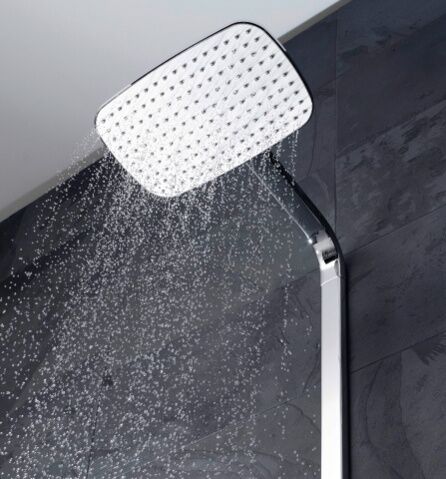 Genießen Sie die Regendusche mit Well-fit Funktion.