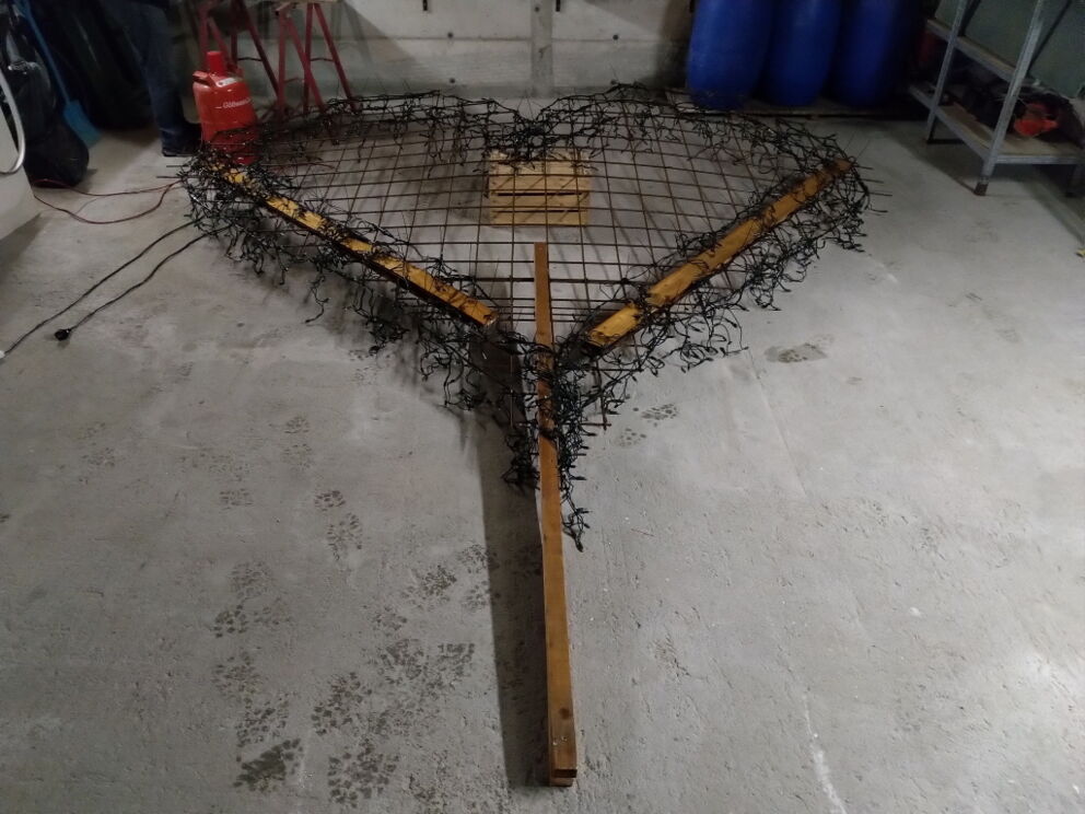 Verwahrung des Herzens bis zur weiteren Verwendung in der Garage.