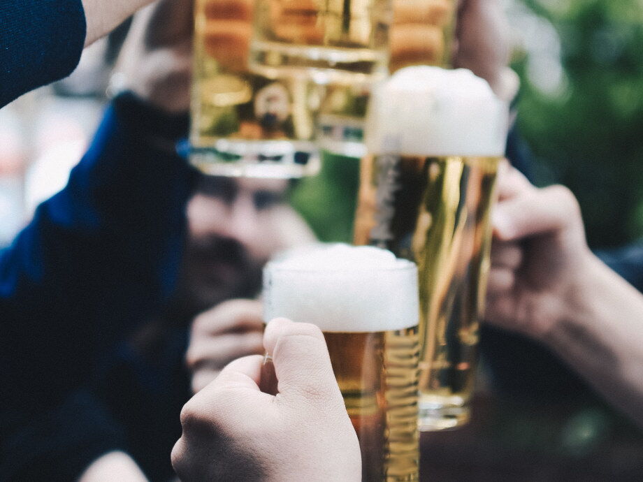 Biertag in der Dorfstube in Holzgau.