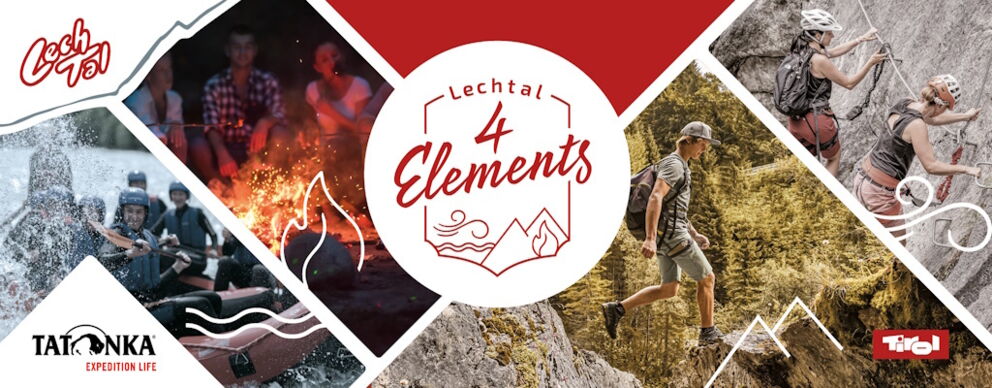 4 Elemente im Naturpark-Lechtal aktiv erleben an den 4 Elementstagen.
