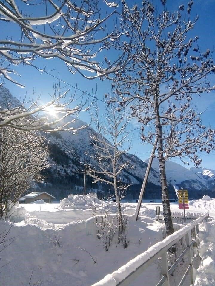 Wandern in der Sonne rund um den Höhenbach in Holzgau.