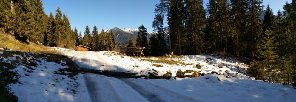 Auf der Route stoßen Sie auf verschiedene Wildtierfütterungsplätze.