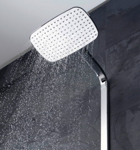 Genießen Sie die Regendusche mit Well-fit Funktion.