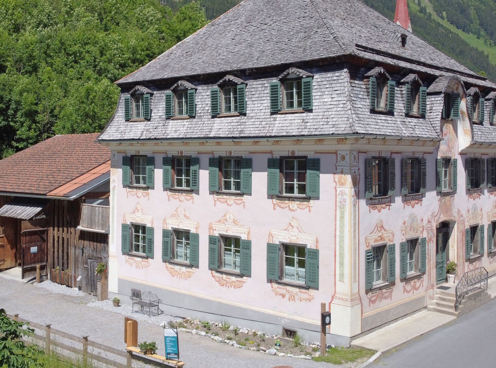 Außenansicht Facettenreich in Holzgau.