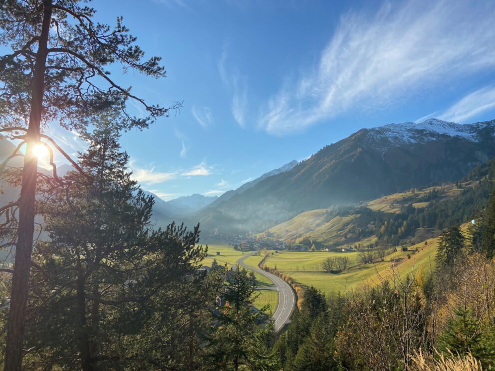 Rundwanderung mit der Lechtal-Aktiv-Card an den Herbsttagen im Naturpark Lechtal.