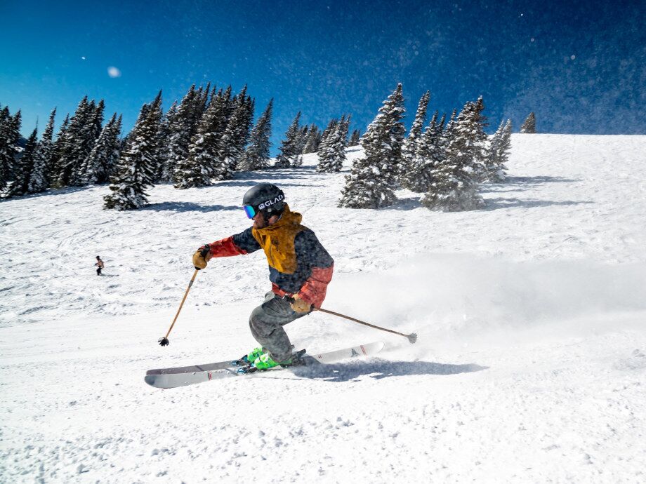 Skigebiet nutzen und schön Skifahren im Naturpark-Lechtal.