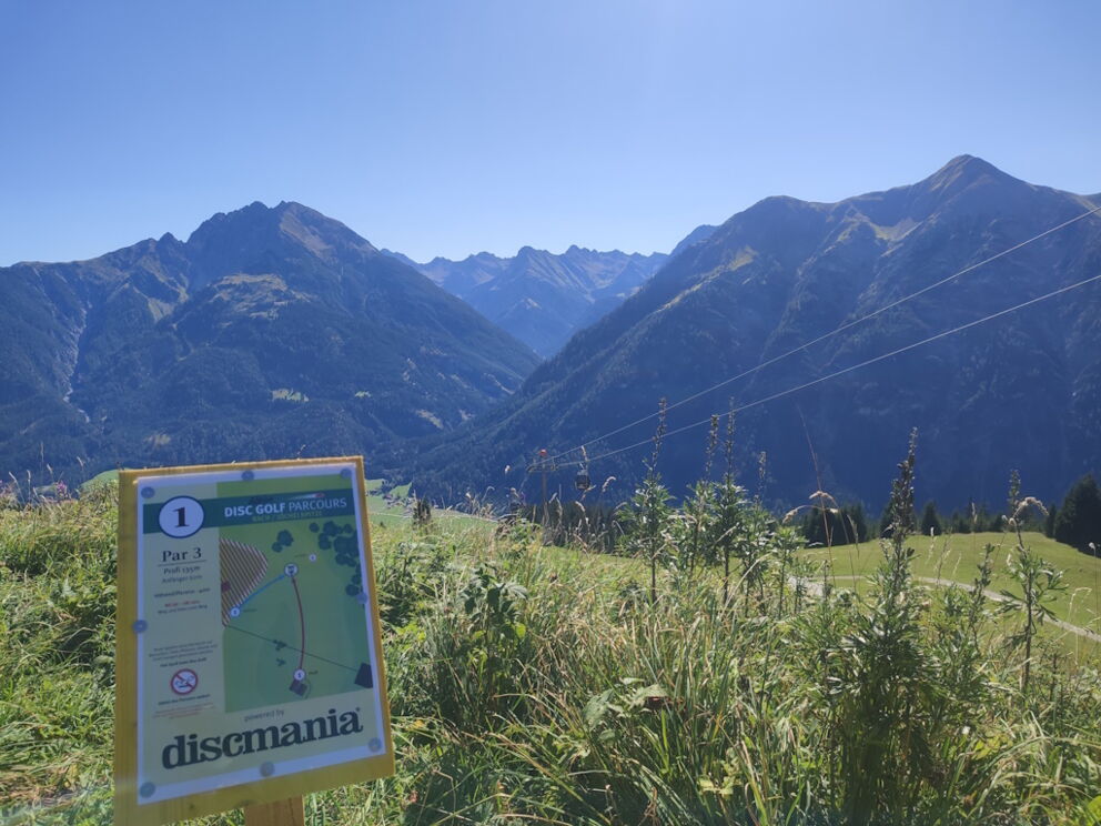 Disc-Golf-mania. Parcours im Lechtal für Disc-Golf.
