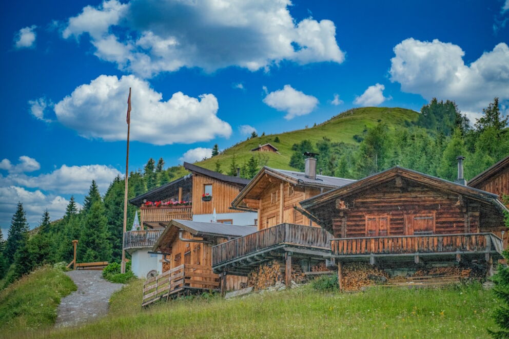 Wandern entlang dem botanischen Lehrpfad bis zur Bernhardseckhütte in Elbigenalp.