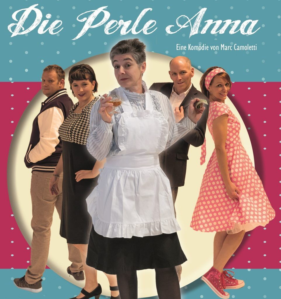 Theaterbühne in Holzgau mit der Komödie "Die Perle Anna"