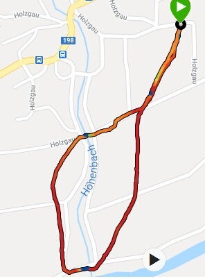 Ihr Startpunkt Dorfstube für das Langlaufen rund um den Höhenbach.