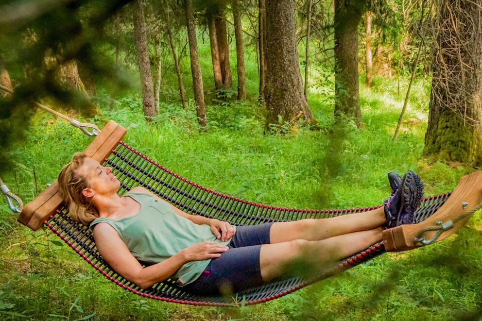 Sommer im Wald genießen und vom Duft des Waldes inspirieren lassen.