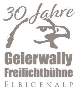 Geierwallyfreilichtbühne-Logo des Veranstalters.