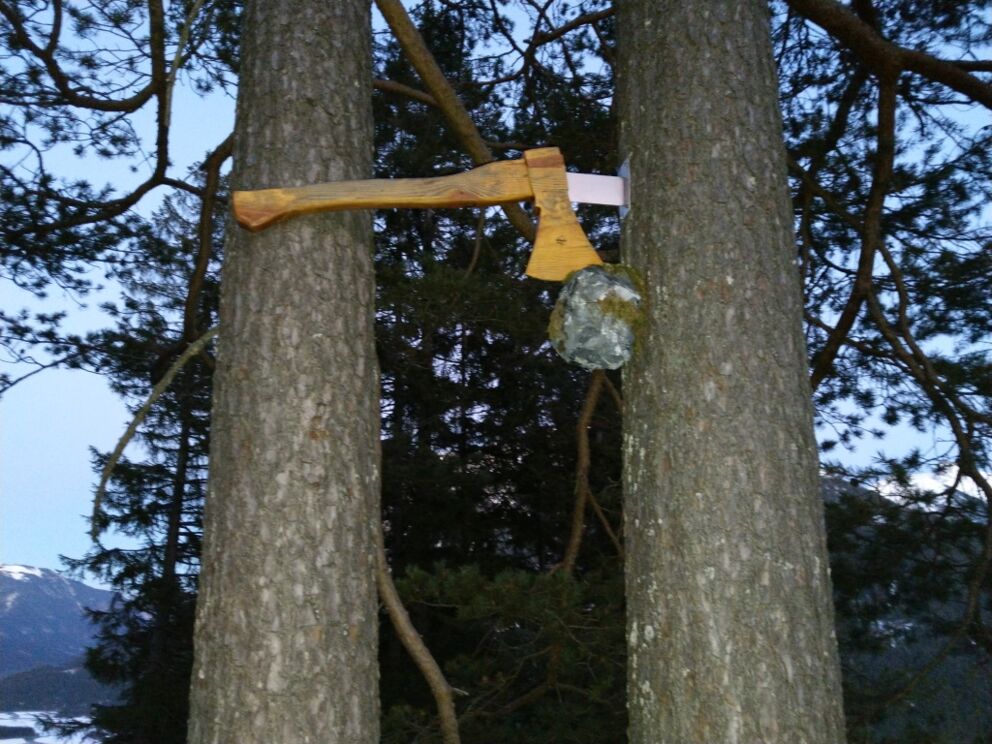 Ziel ist erreich! Baichlsteinrunde mit schönen Panoramastellen.