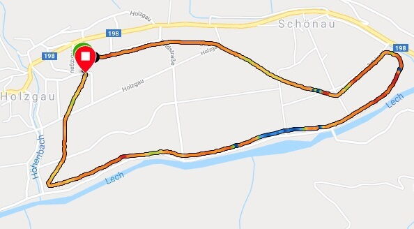 Langlaufrunde Holzgau-Schönau. Eine Kombination zur Langerfeldrunde, oder Höhenbachrunde ist problemlos möglich.